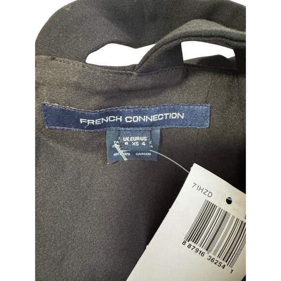 NWT French Connection Whisper Light Lula Double Strap Mini Dress Women's Size 4 - Picture 7 of 10